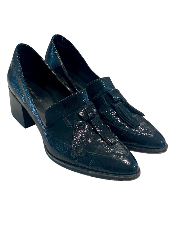Rebecca Minkoff Shoes - Rebecca Minkoff Black Patent Tassel Edie Loafers - Size: 9.5